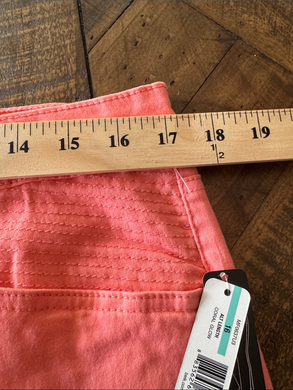Coral Glow Girls' Skirt - Bright Coral Pink